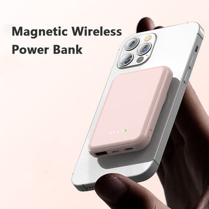 Magnetic Wireless Power Bank 5000 MAh