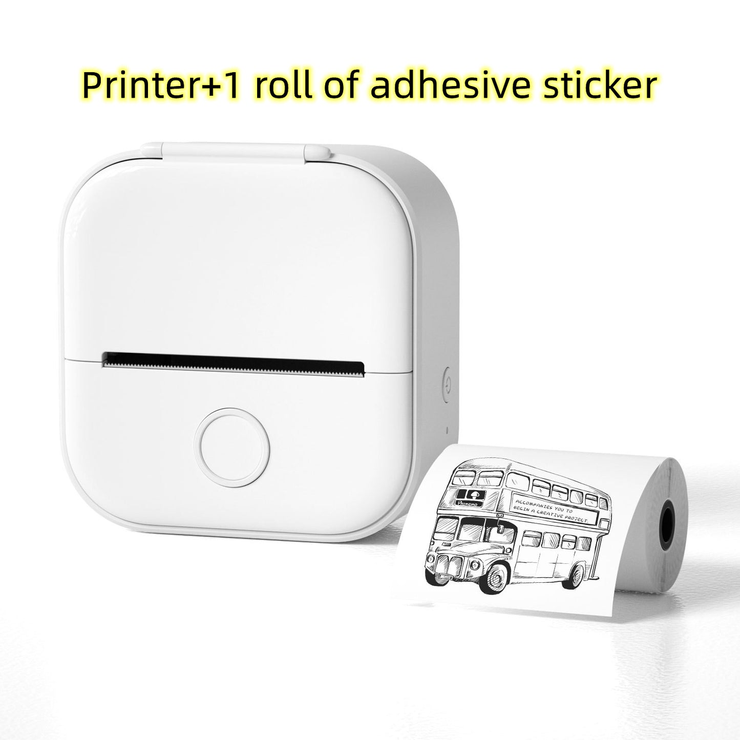 Portable Mini Thermal Label Printer