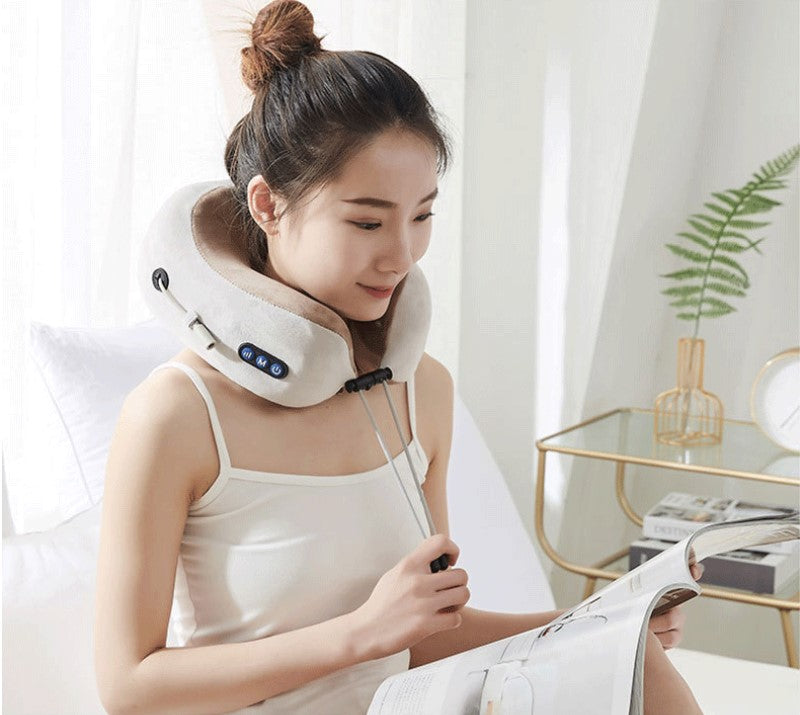 Electric Neck Massager Apparatus